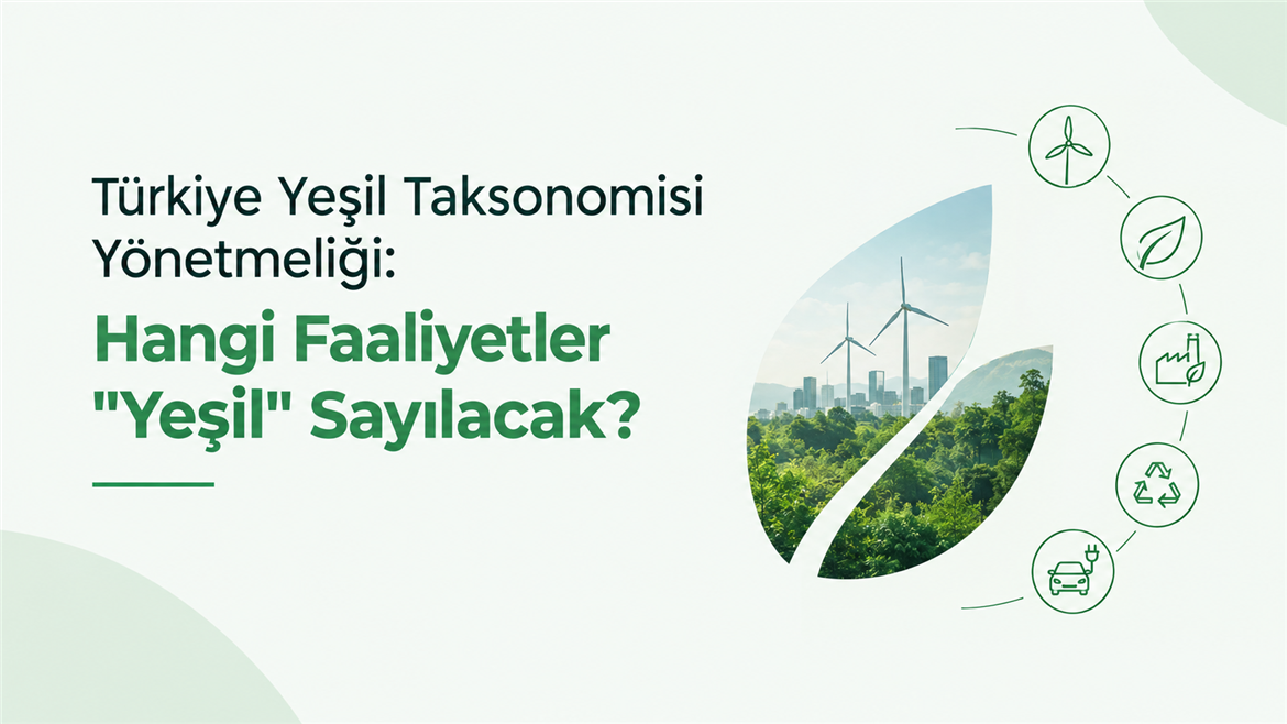 Türkiye Yeşil Taksonomisi Yönetmeliği