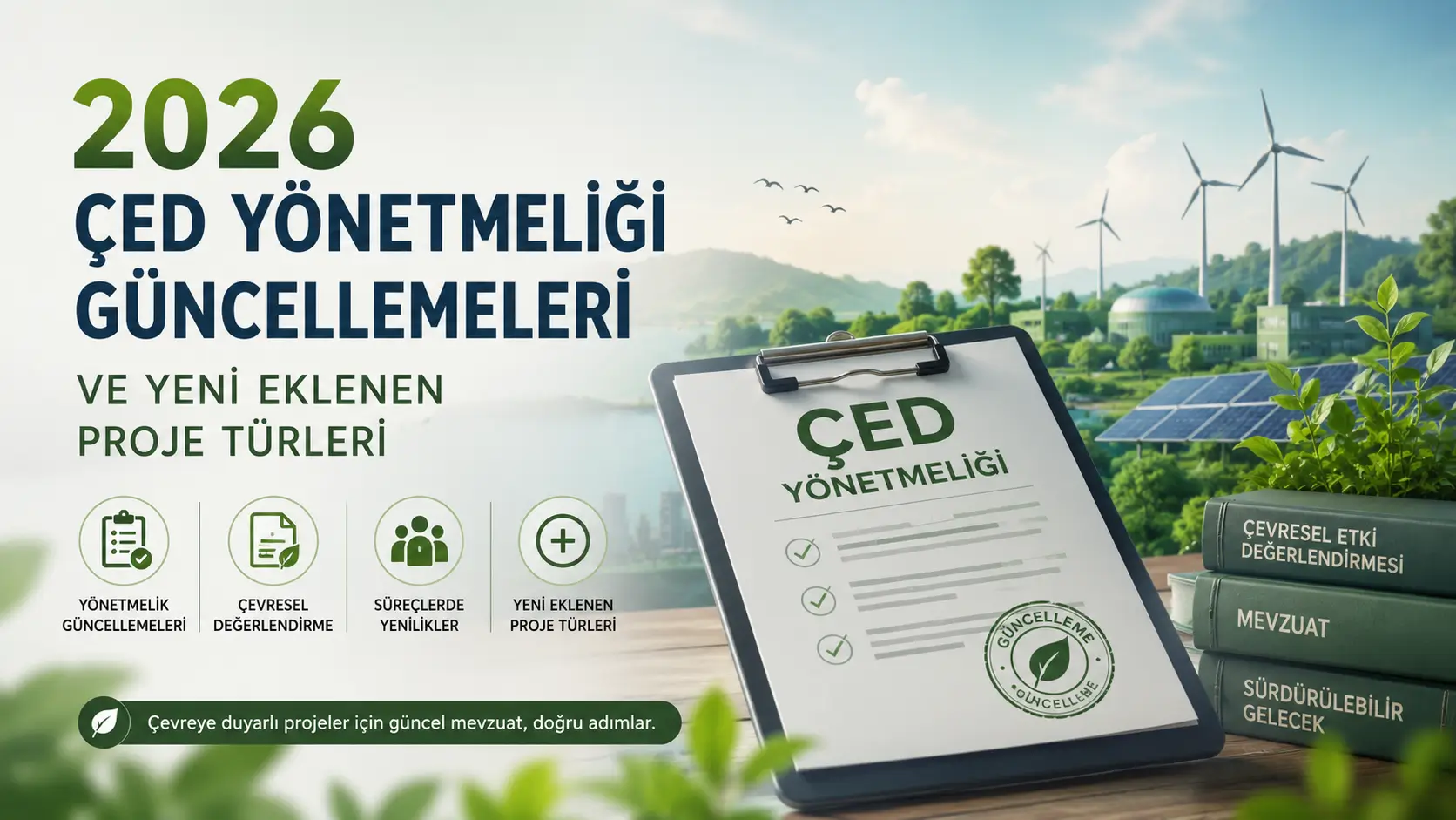 2026 ÇED Yönetmeliği Güncellemeleri ve Yeni Eklenen Proje Türleri