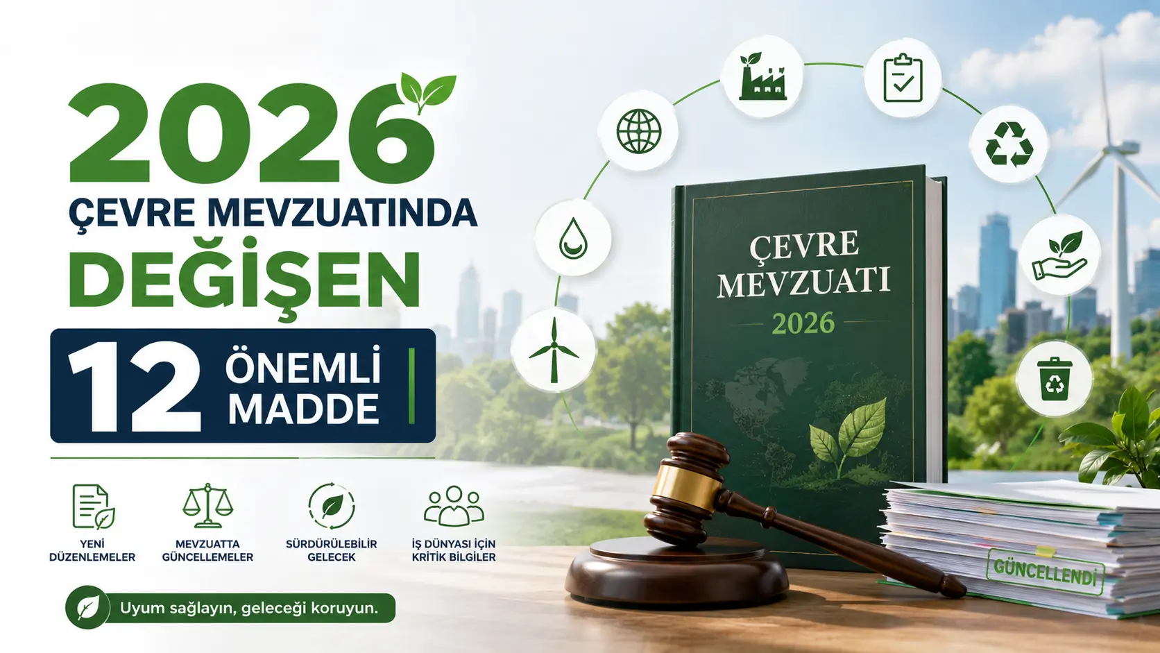 2026 Çevre Mevzuatında Değişen 12 Önemli Madde