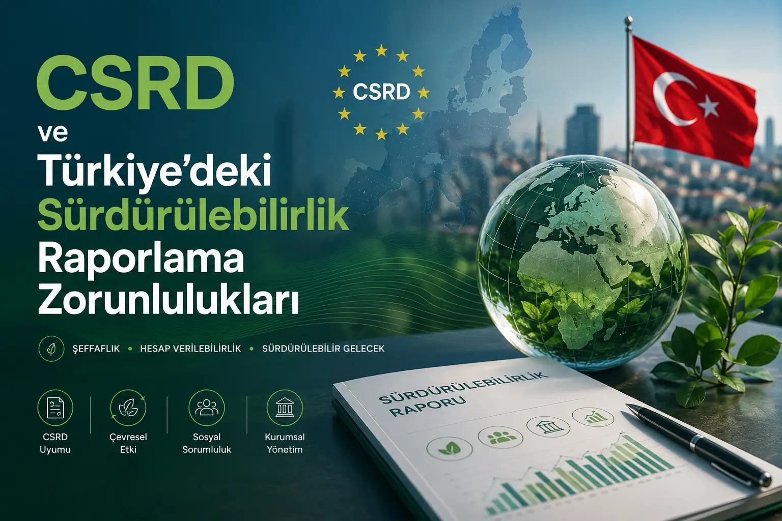 CSRD ve Türkiye'deki Sürdürülebilirlik Raporlama Zorunlulukları