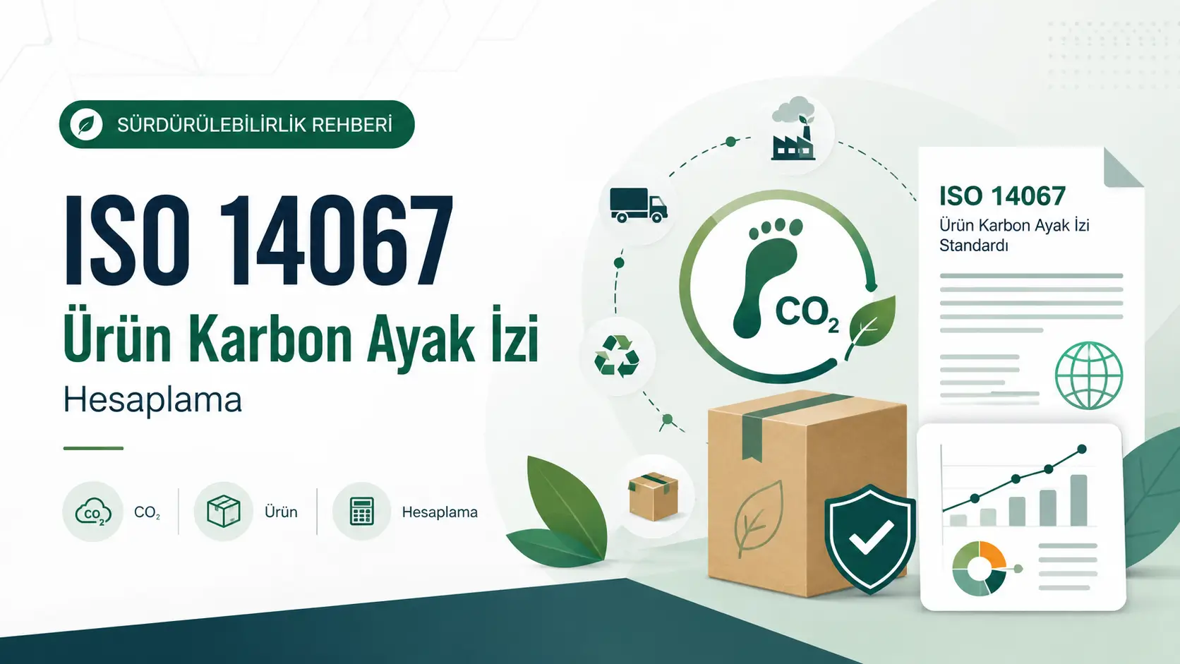 ISO 14067 ile Ürün Karbon Ayak İzi Hesaplama