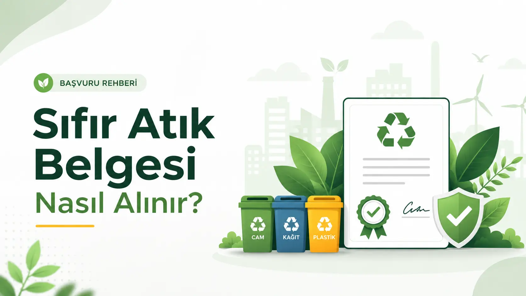 Sıfır Atık Belgesi Nasıl Alınır?