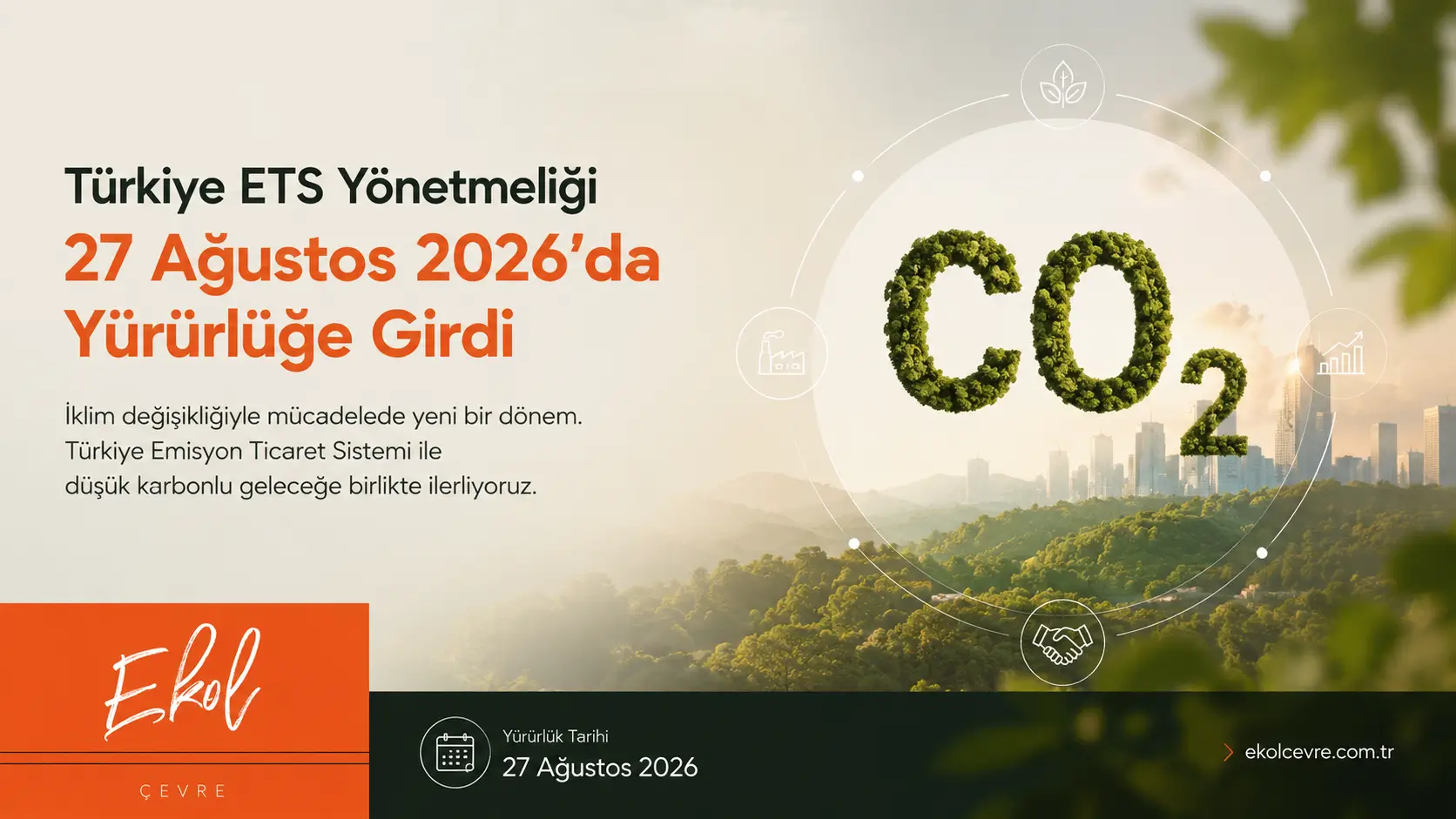 Türkiye ETS Yönetmeliği 27 Ağustos 2026'da Yürürlüğe Girdi